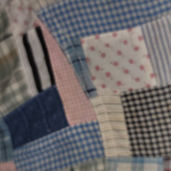 Polo Jeans Co. Vintage Ralph Lauren Patchwork Madras Ladies Western Shirt Pearl - Picture 9 of 16